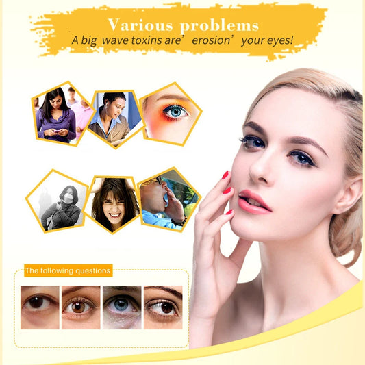 GoldenGlow™ Collagen Eye Masks