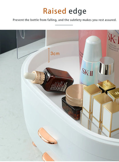 Makeup Box Desk Organizer, Large Drawer / Storage / Nail / Jewelry and Makeup Organizer