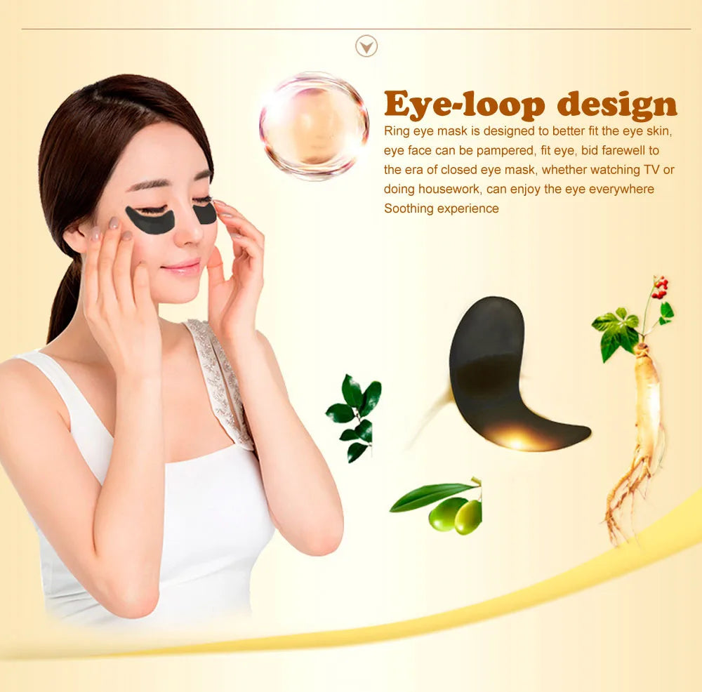 GoldenGlow™ Collagen Eye Masks