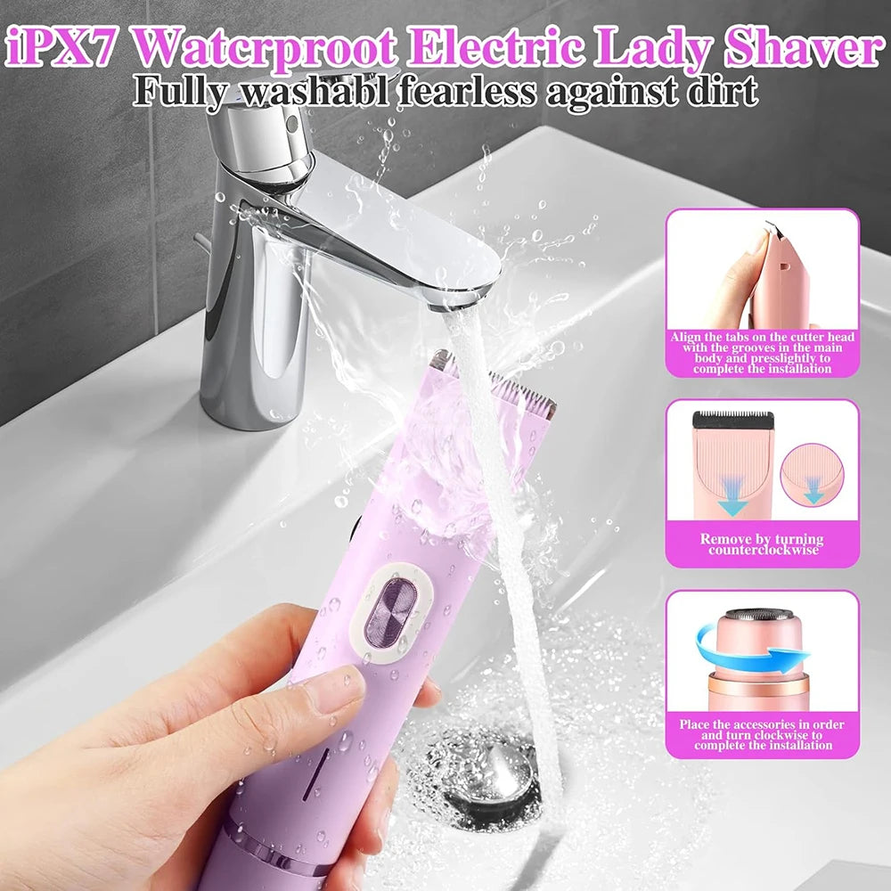 Luniva Silka™ – Painless Electric Hair Remover for Women