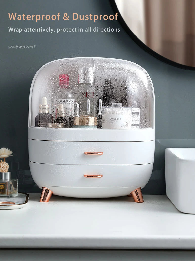 Makeup Box Desk Organizer, Large Drawer / Storage / Nail / Jewelry and Makeup Organizer