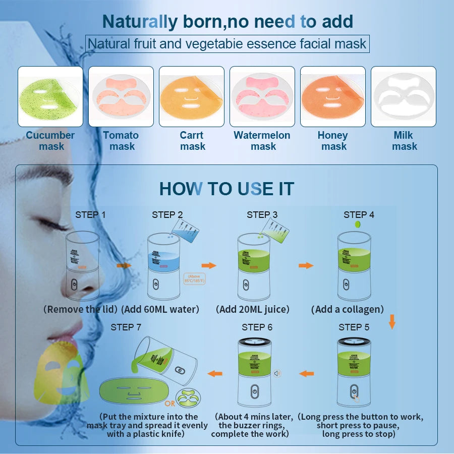 GlowMix™ Smart Facial Mask Maker