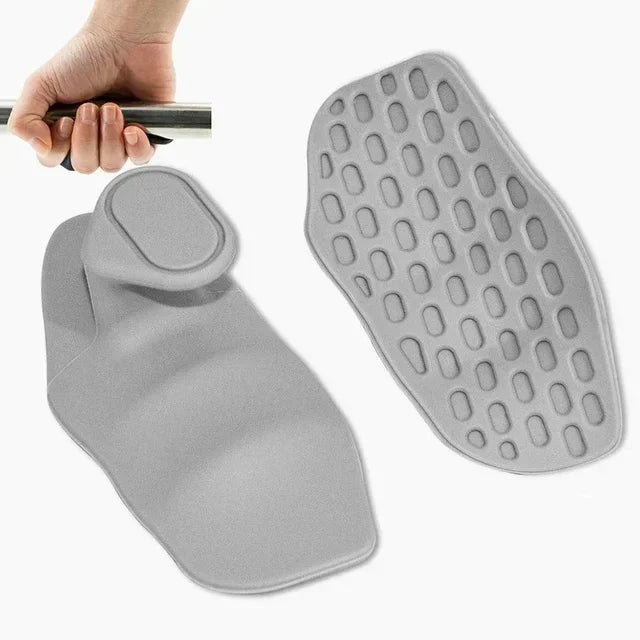 Unisex Silicone Fingerless Fitness and Gymnastics Grip Gloves – Non-Slip Pull and Cross Training Palm Protection Set