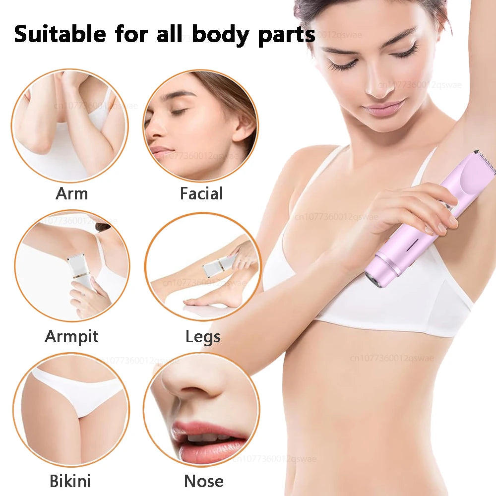 Luniva Silka™ – Painless Electric Hair Remover for Women