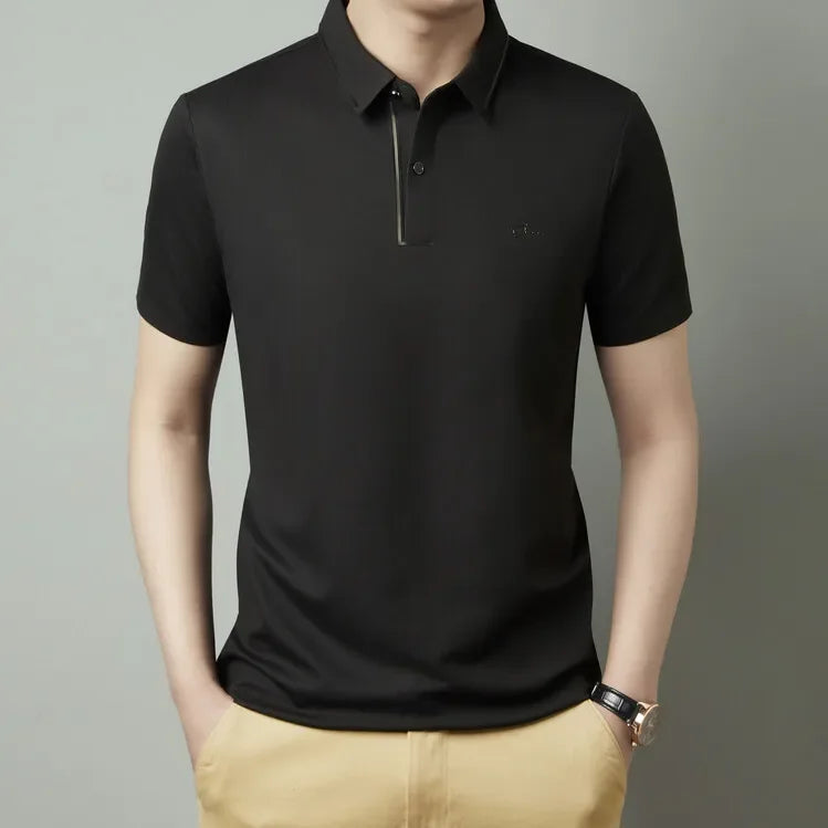 LuxeForm™ Seamless Polo – Premium Comfort, Timeless Style