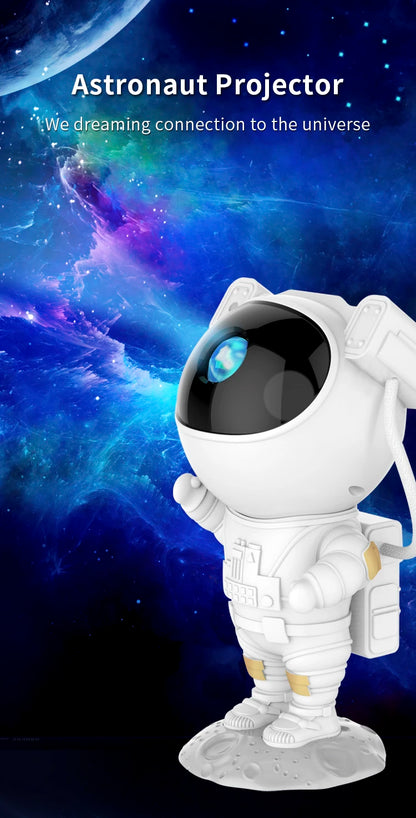 Luminova™ Smart WIFI Galaxy Star Projector Starry Sky Lights USB LED Night Light App Control Astronaut Bedroom Decor Atmosphere Table Lamp