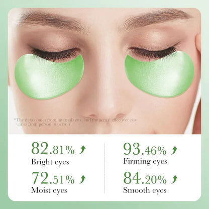 LUNIVA Eyes™ – Collagen & Aloe Vera Hydrogel Eye Mask (60pcs)