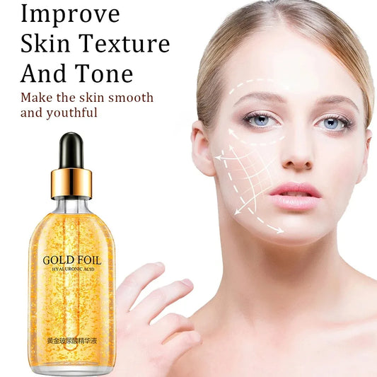 AuréaGlow™ 24K Gold Hyaluronic Face Serum