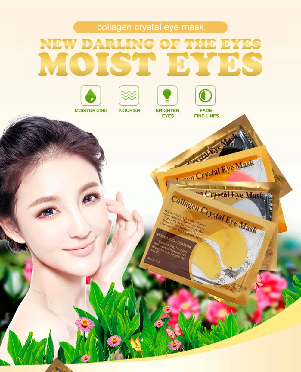 GoldenGlow™ Collagen Eye Masks