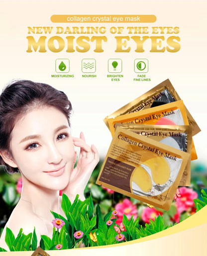 GoldenGlow™ Collagen Eye Masks