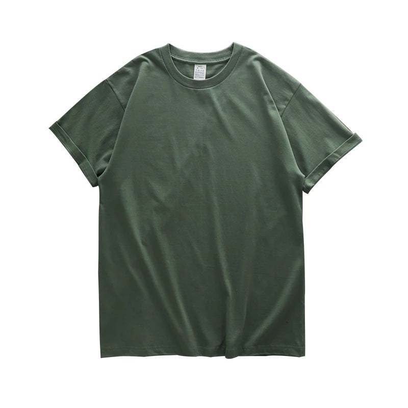 UrbanCore™ Camiseta Oversize de Algodón Grueso