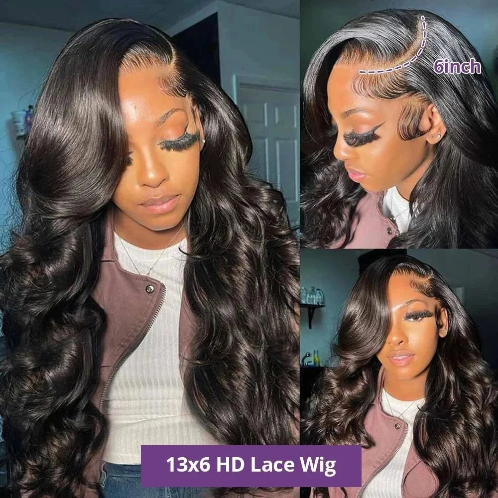 LuxeWave™ Glueless HD Lace Human Hair Wig