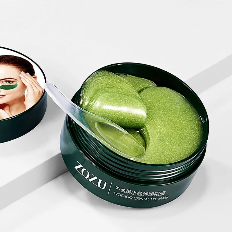 LUNIVA Eyes™Zoo-son: 60pcs Gold Crystal Collagen Eye Mask Beauty Moisturizing Firming Anti Dark Circles Eyes Bags Removal Eyes Care Eye Patches