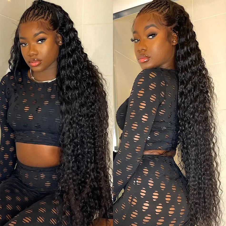 Luniva WaveLuxe™ – HD Deep Wave Transparent Lace Wig