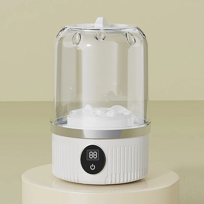 Cordless Small Washing Machine with Laundry Cup Automatic Laundry Cup Rechargeable Mini Special Washer for Baby Clothes