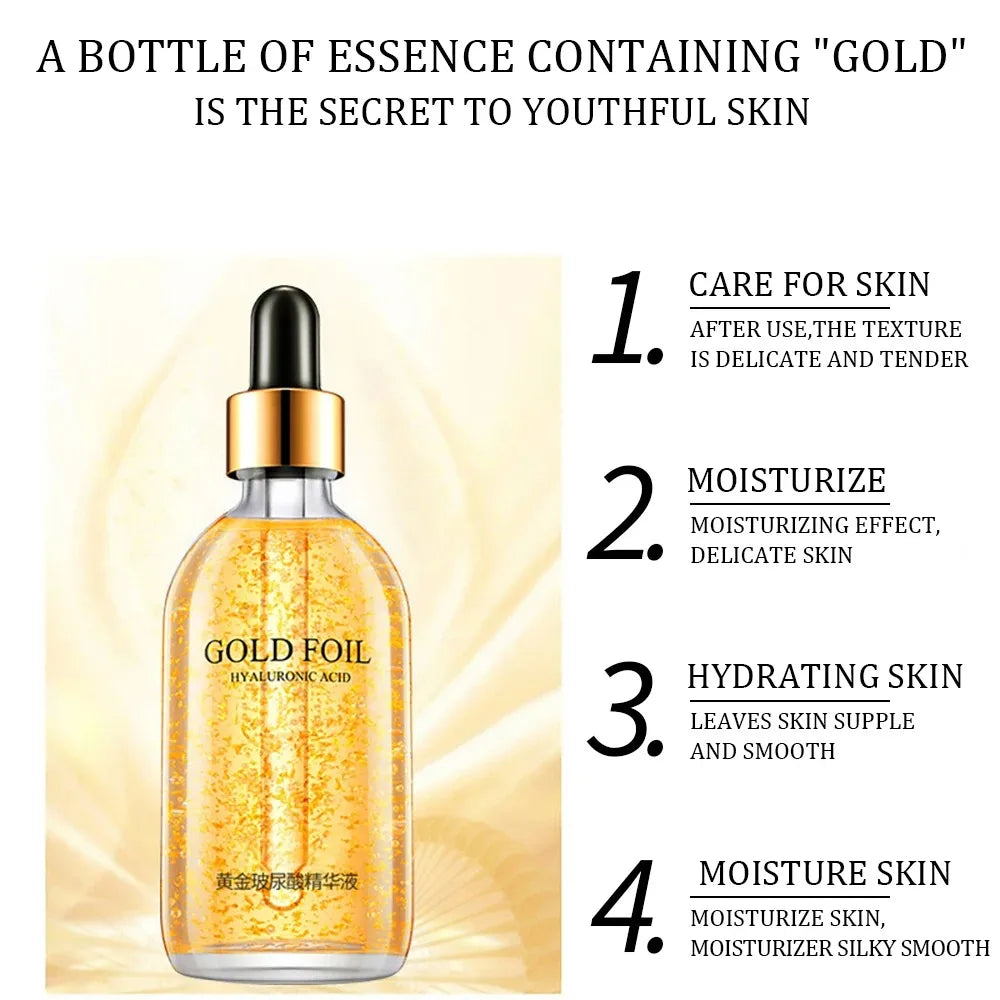 AuréaGlow™ 24K Gold Hyaluronic Face Serum
