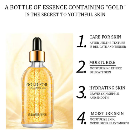 AuréaGlow™ 24K Gold Hyaluronic Face Serum
