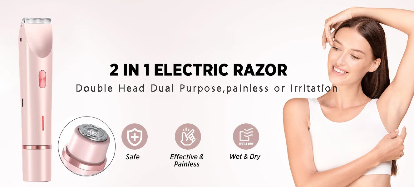 Luniva Silka™ – Painless Electric Hair Remover for Women