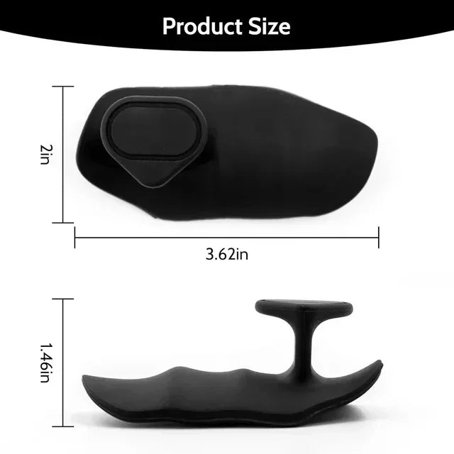 Unisex Silicone Fingerless Fitness and Gymnastics Grip Gloves – Non-Slip Pull and Cross Training Palm Protection Set