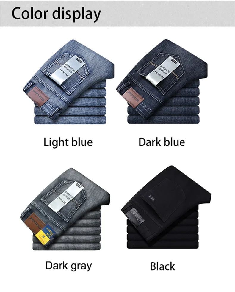 DenimForge™ Classic Stretch Jeans