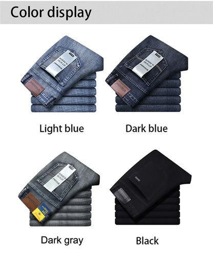 DenimForge™ Classic Stretch Jeans