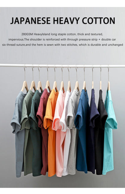 UrbanCore™ Camiseta Oversize de Algodón Grueso