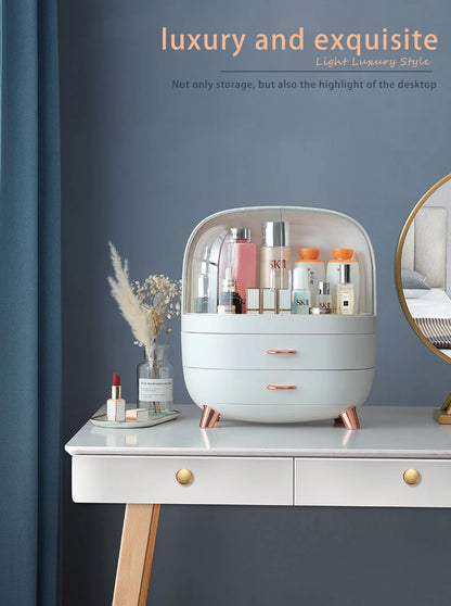 Makeup Box Desk Organizer, Large Drawer / Storage / Nail / Jewelry and Makeup Organizer