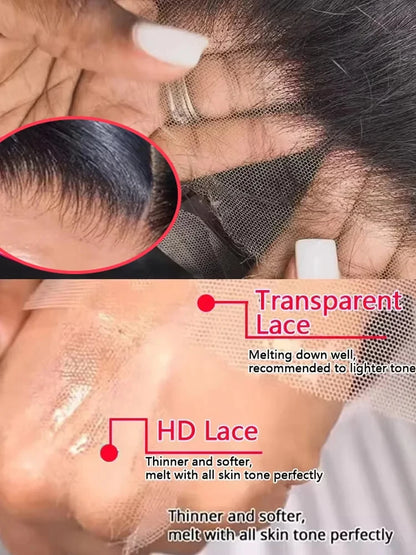 LuxeWave™ Glueless HD Lace Human Hair Wig