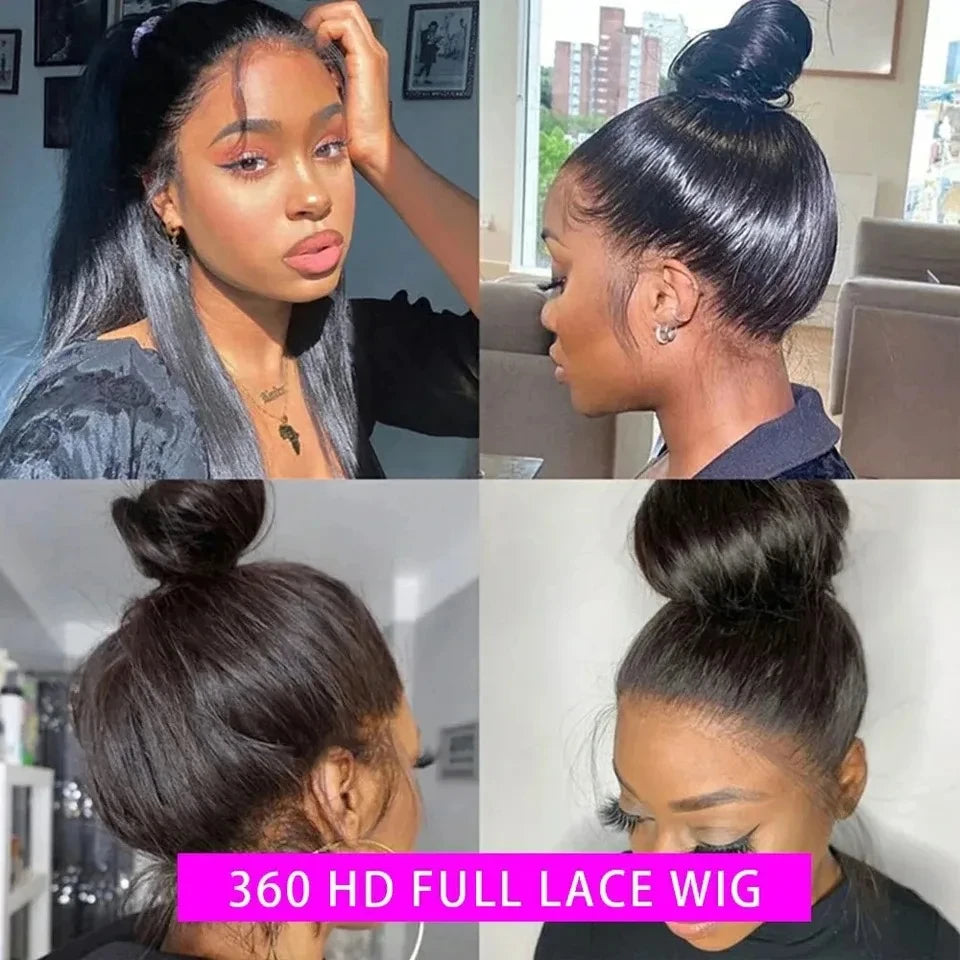 SilkAura™ 360 HD Lace Brazilian Straight Wig