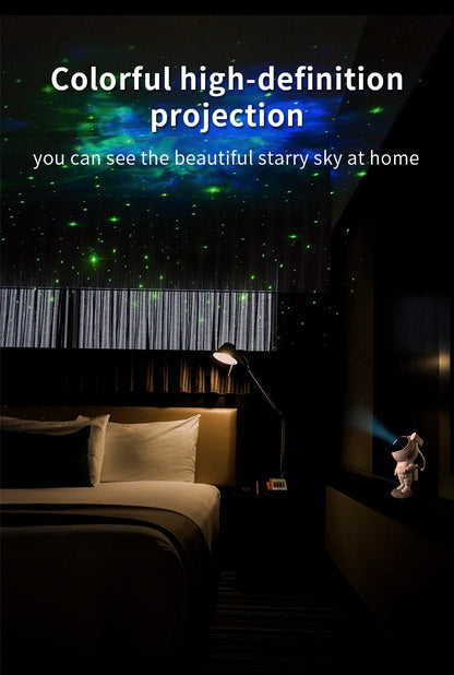Luminova™ Smart WIFI Galaxy Star Projector Starry Sky Lights USB LED Night Light App Control Astronaut Bedroom Decor Atmosphere Table Lamp