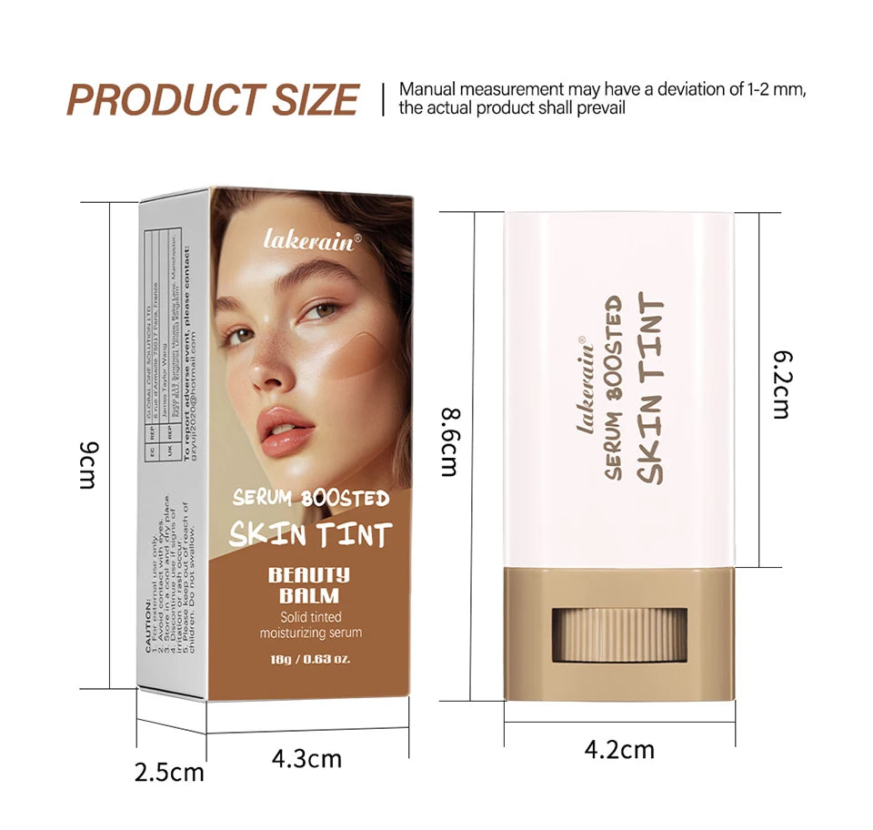 LUNIVA GlowSculpt™ – Waterproof Facial Contour Stick & Tinted Nourishing Balm