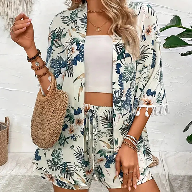 Blosséa™ Floral Breeze Two-Piece Set