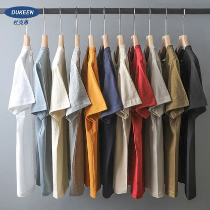 UrbanCore™ Camiseta Oversize de Algodón Grueso