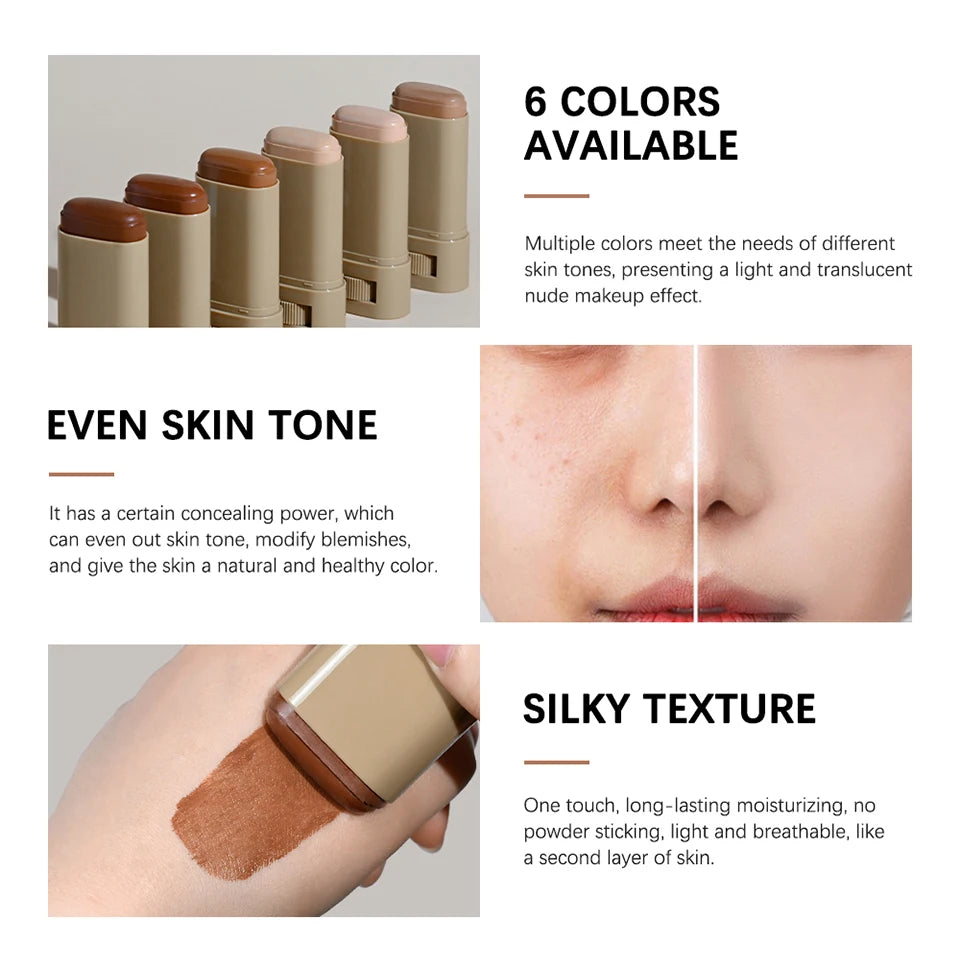 LUNIVA GlowSculpt™ – Waterproof Facial Contour Stick & Tinted Nourishing Balm