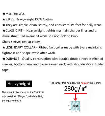 UrbanCore™ Camiseta Oversize de Algodón Grueso