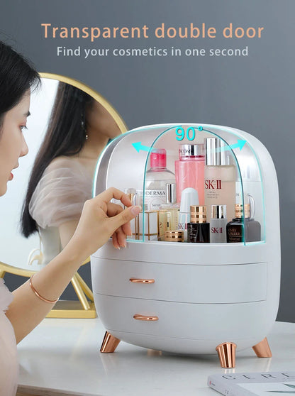 Makeup Box Desk Organizer, Large Drawer / Storage / Nail / Jewelry and Makeup Organizer