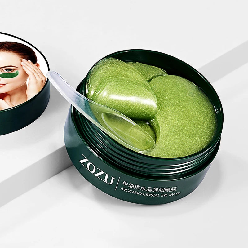 LUNIVA Eyes™Zoo-son: 60pcs Gold Crystal Collagen Eye Mask Beauty Moisturizing Firming Anti Dark Circles Eyes Bags Removal Eyes Care Eye Patches