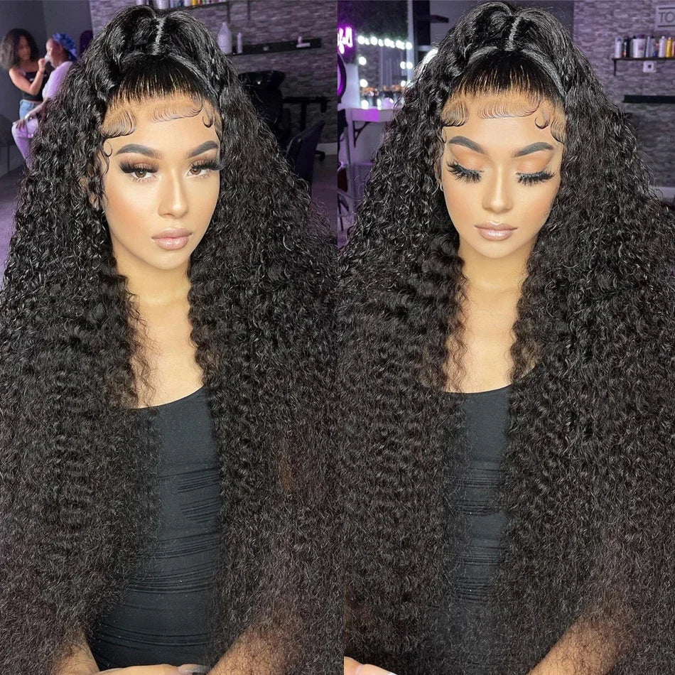 Luniva WaveLuxe™ – HD Deep Wave Transparent Lace Wig