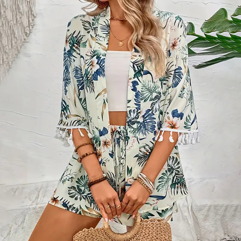 Blosséa™ Floral Breeze Two-Piece Set