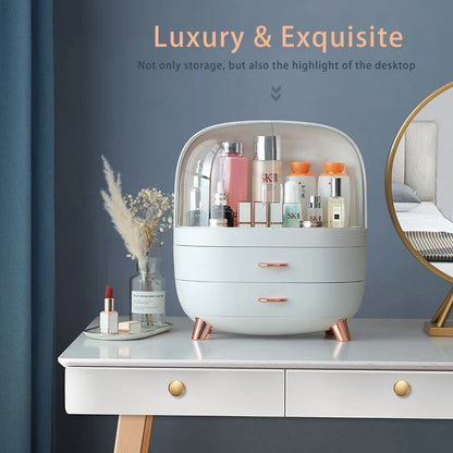 Makeup Box Desk Organizer, Large Drawer / Storage / Nail / Jewelry and Makeup Organizer