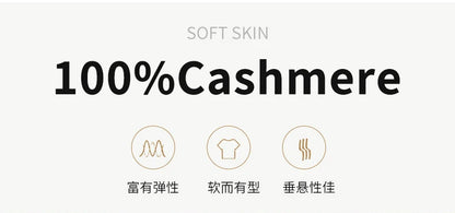 Ladies’ 100% Cashmere Double-Sided Long Coat