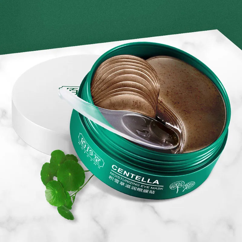 LUNIVA Eyes™Zoo-son: 60pcs Gold Crystal Collagen Eye Mask Beauty Moisturizing Firming Anti Dark Circles Eyes Bags Removal Eyes Care Eye Patches