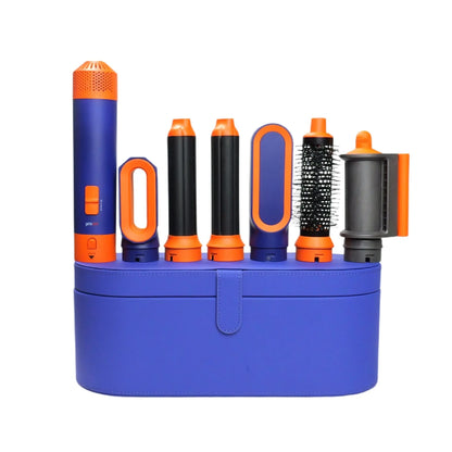 AirLuxe Pro 6: 6 in 1 hair styler With Curling Barrel Hot Air Brush Styling Tool MultiStyler