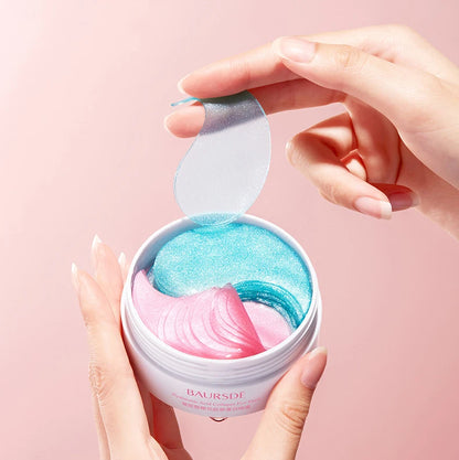 LUNIVA Eyes™Zoo-son: 60pcs Gold Crystal Collagen Eye Mask Beauty Moisturizing Firming Anti Dark Circles Eyes Bags Removal Eyes Care Eye Patches