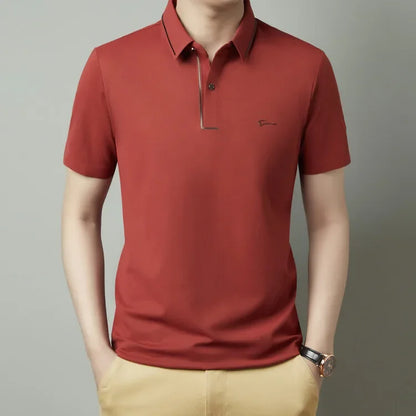 LuxeForm™ Seamless Polo – Premium Comfort, Timeless Style