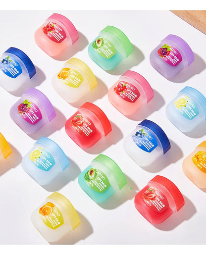 ADMD™ – Fruit Kiss Collection: 8-Piece Moisturising Lip Balm Set (Anti-Cracks)