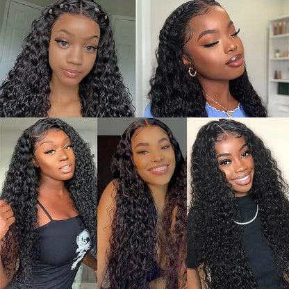 Luniva WaveLuxe™ – HD Deep Wave Transparent Lace Wig